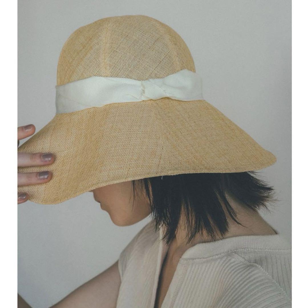 CLANE × KIJIMA コラボ　WIDE BRIM PAPER HAT