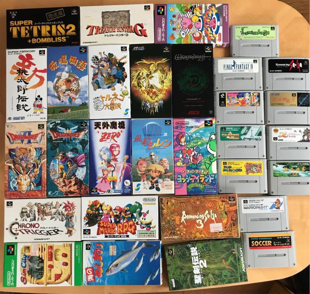 2022年最新春物 【希少】任天堂 スーパーファミコン ソフト レトロ