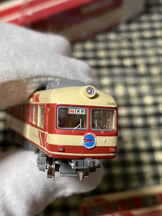 鉄道コレクション　長野電鉄2000系3両セット　パンタ交換＆動力化済