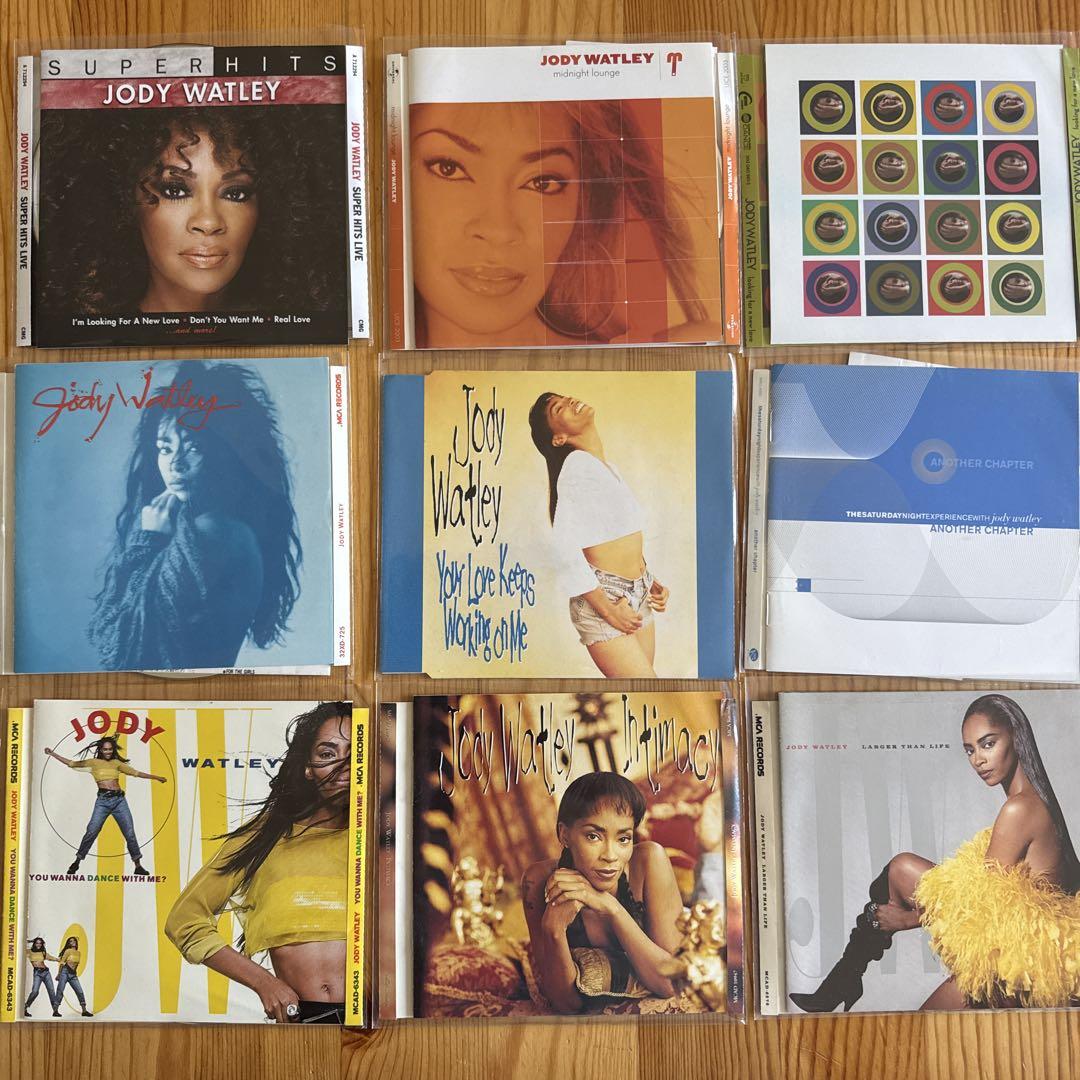 Jody Watley CD 9枚セット