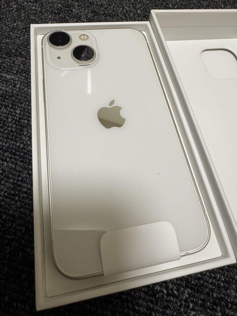 iPhone 13 mini スターライト 本体　液晶不良 iPhone 13 mini スターライト 本体 液晶不良 - メルカリ