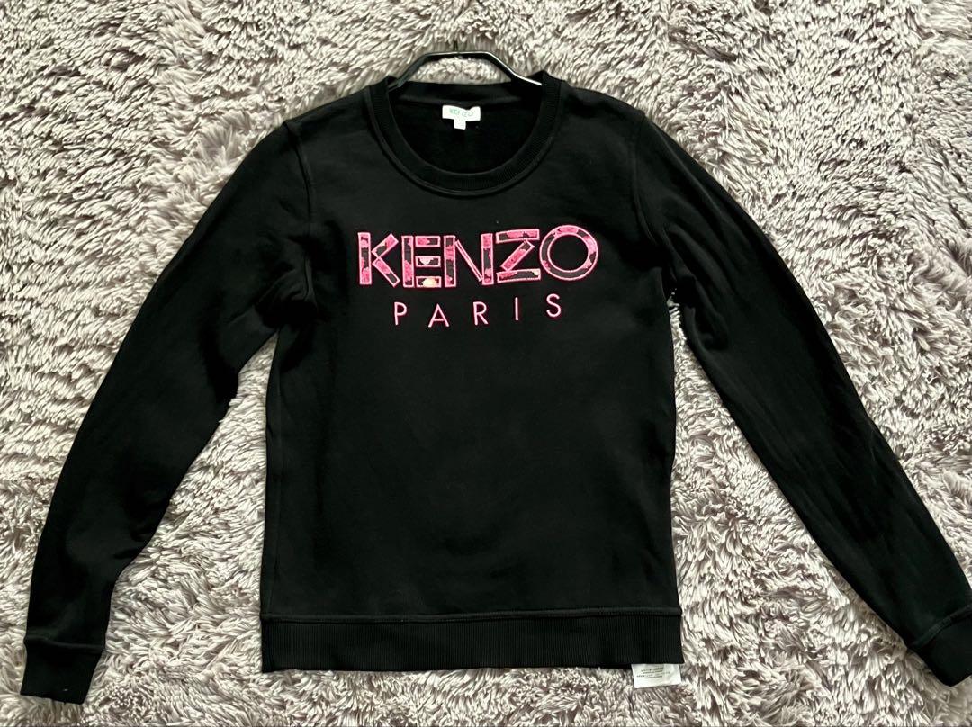 KENZO ブラック スウェット トレーナー S KENZO ブラック スウェット S - メルカリ