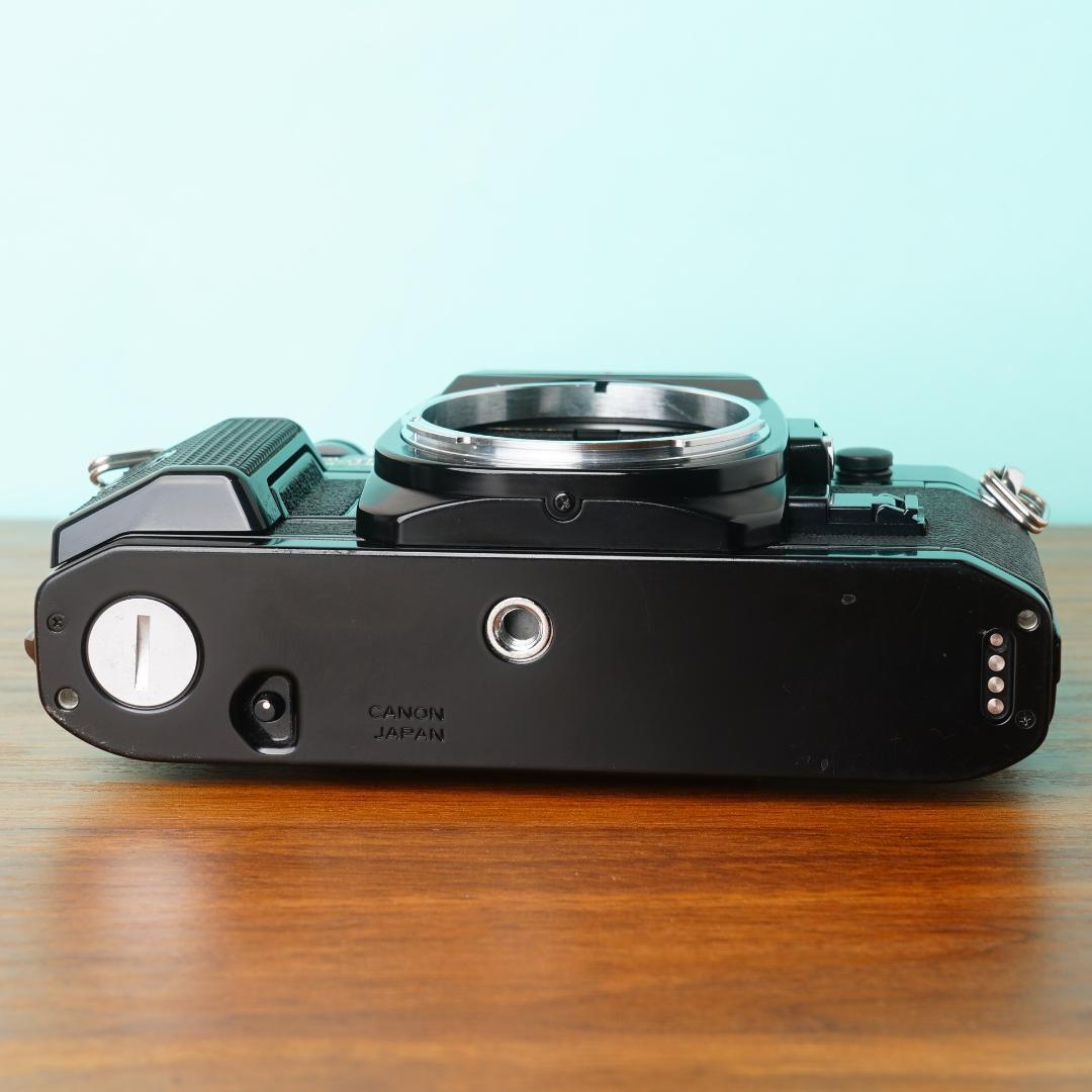 美品]完動品◎Canon AE-1 Program ブラック 防湿庫管理 03