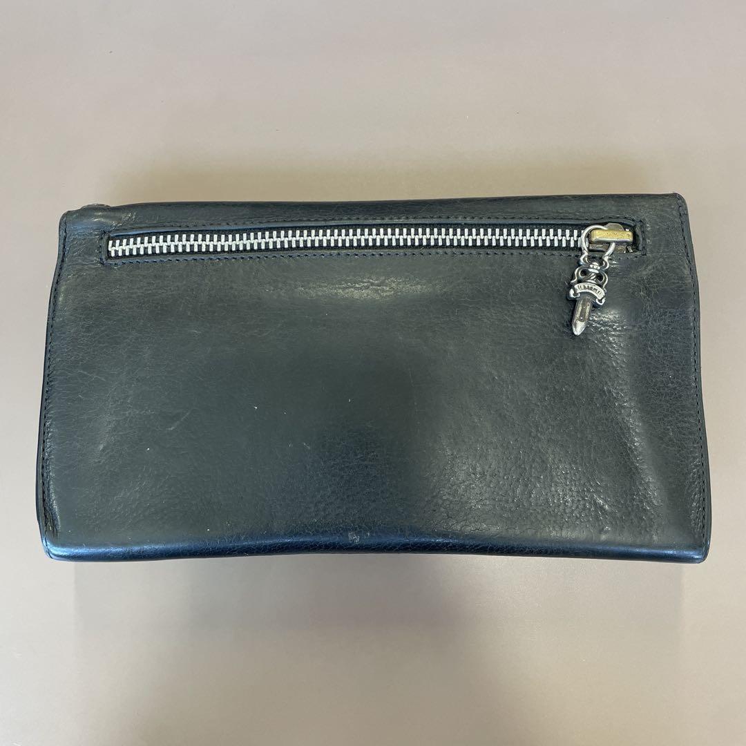chrome hearts クロムハーツ グリーシーウォレット 財布 正規品