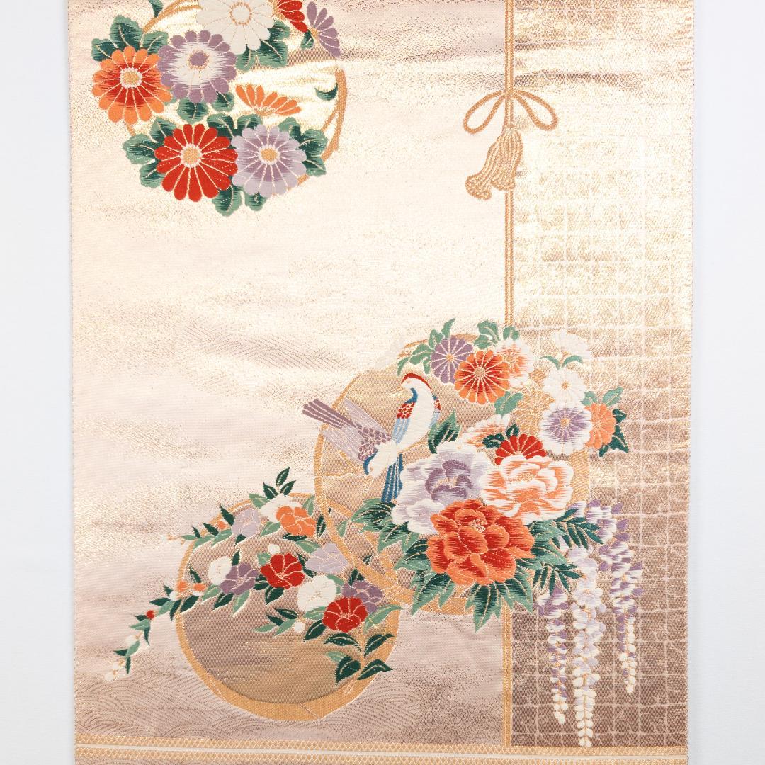 花鳥 六通柄