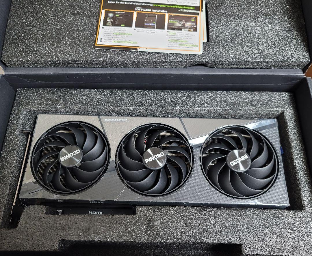 INNO3D GEFORCE RTX 5090 3スロット ジャンク INNO3D GEFORCE RTX 5090 3スロット ジャンク