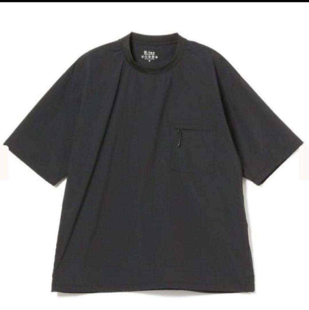 B:MING by BEAMS　マルチファンクションZIPポケットTシャツ