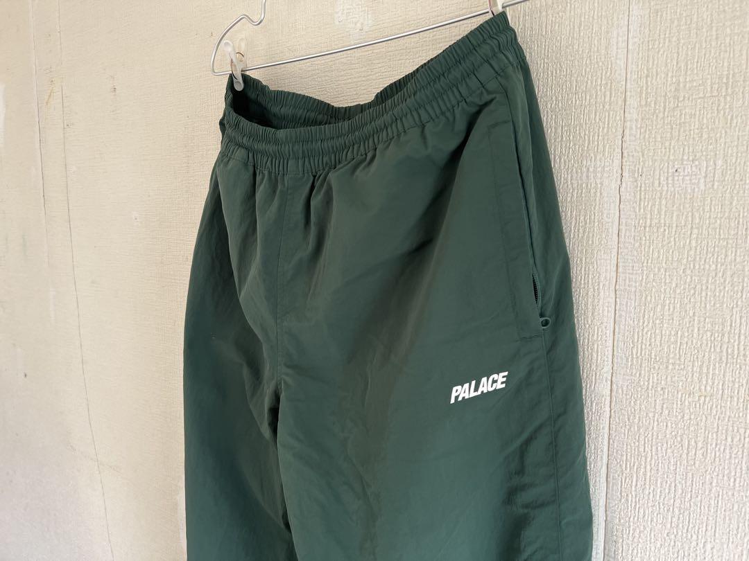 PALACE ダークグリーン ナイロンパンツ　M