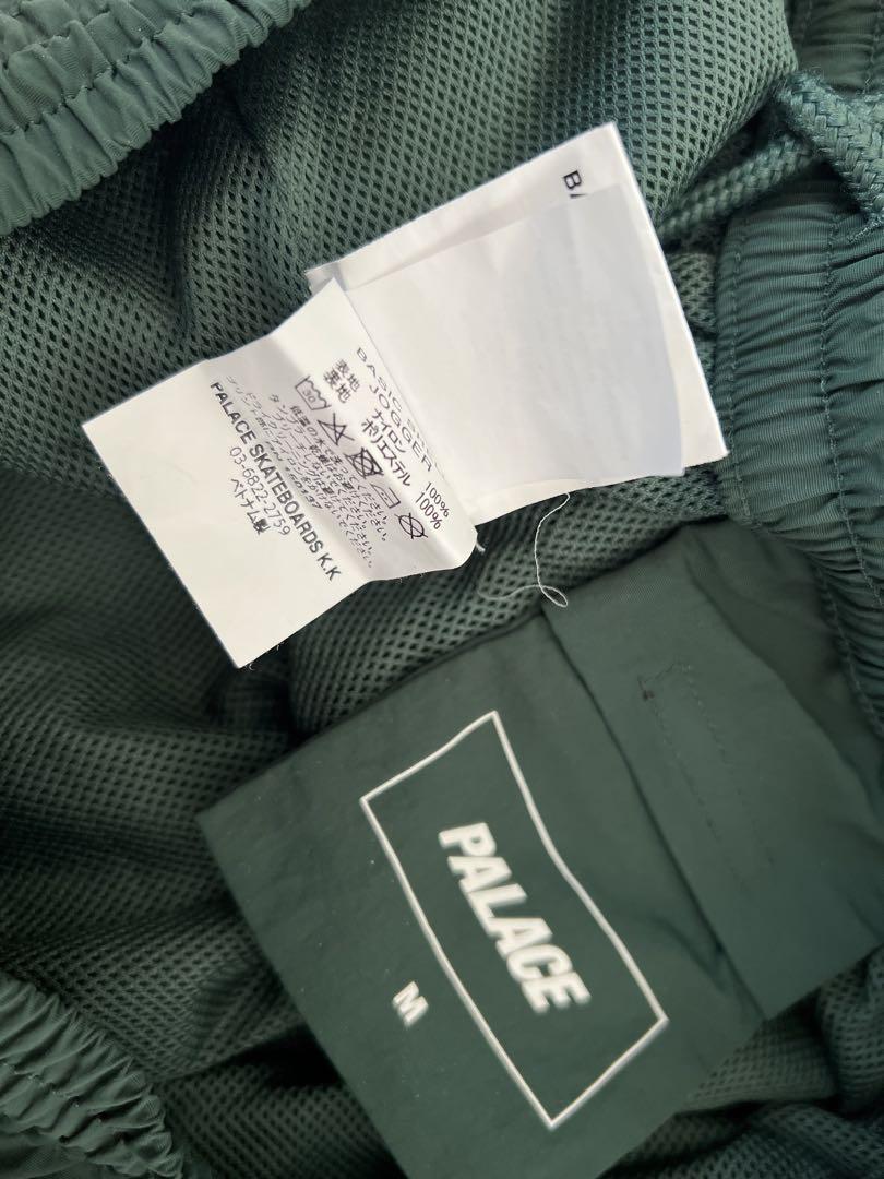 PALACE ダークグリーン ナイロンパンツ　M