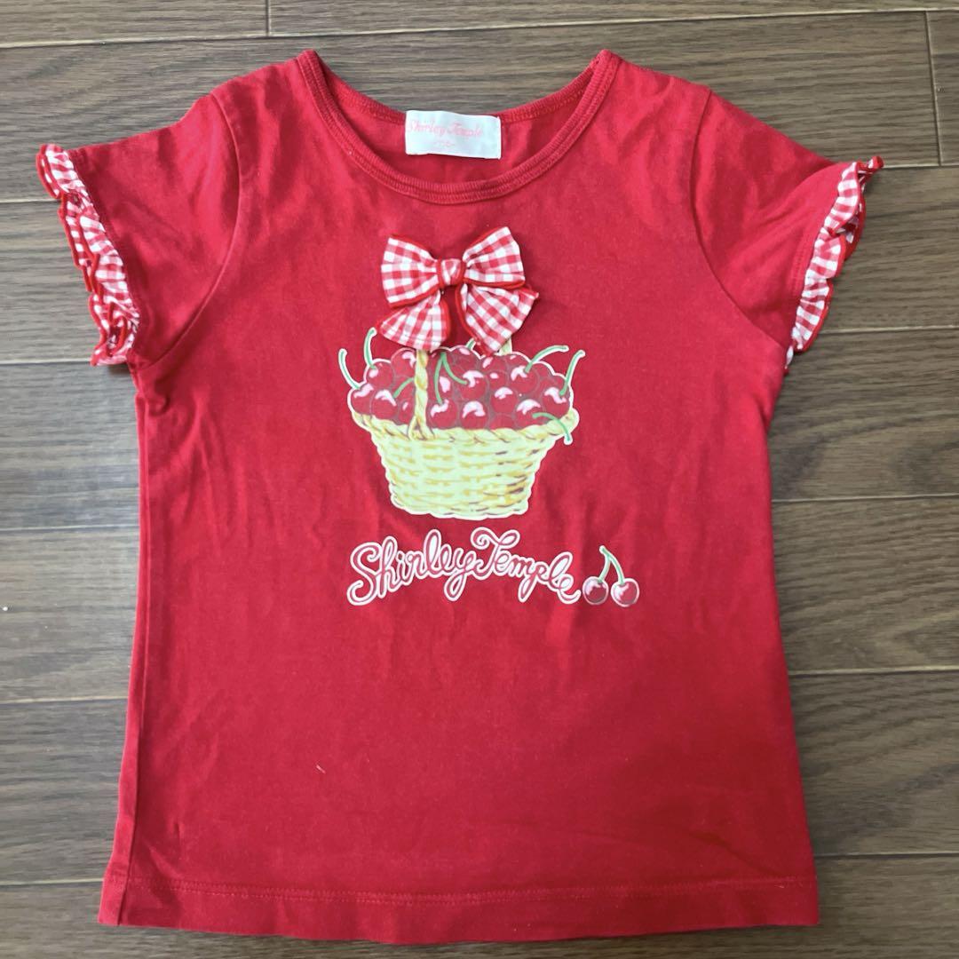 110シャーリーテンプル Shirley Temple - シャーリーテンプル いちご ワンピース 110の