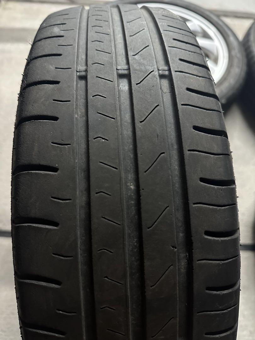 ダイハツ純正 15インチアルミホイール タイヤ付き4本セット　タント L375S