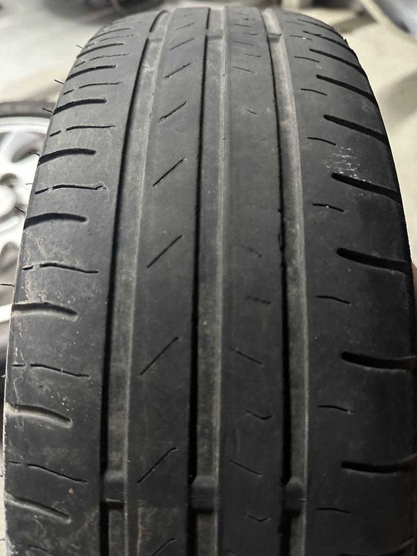 ダイハツ純正 15インチアルミホイール タイヤ付き4本セット　タント L375S