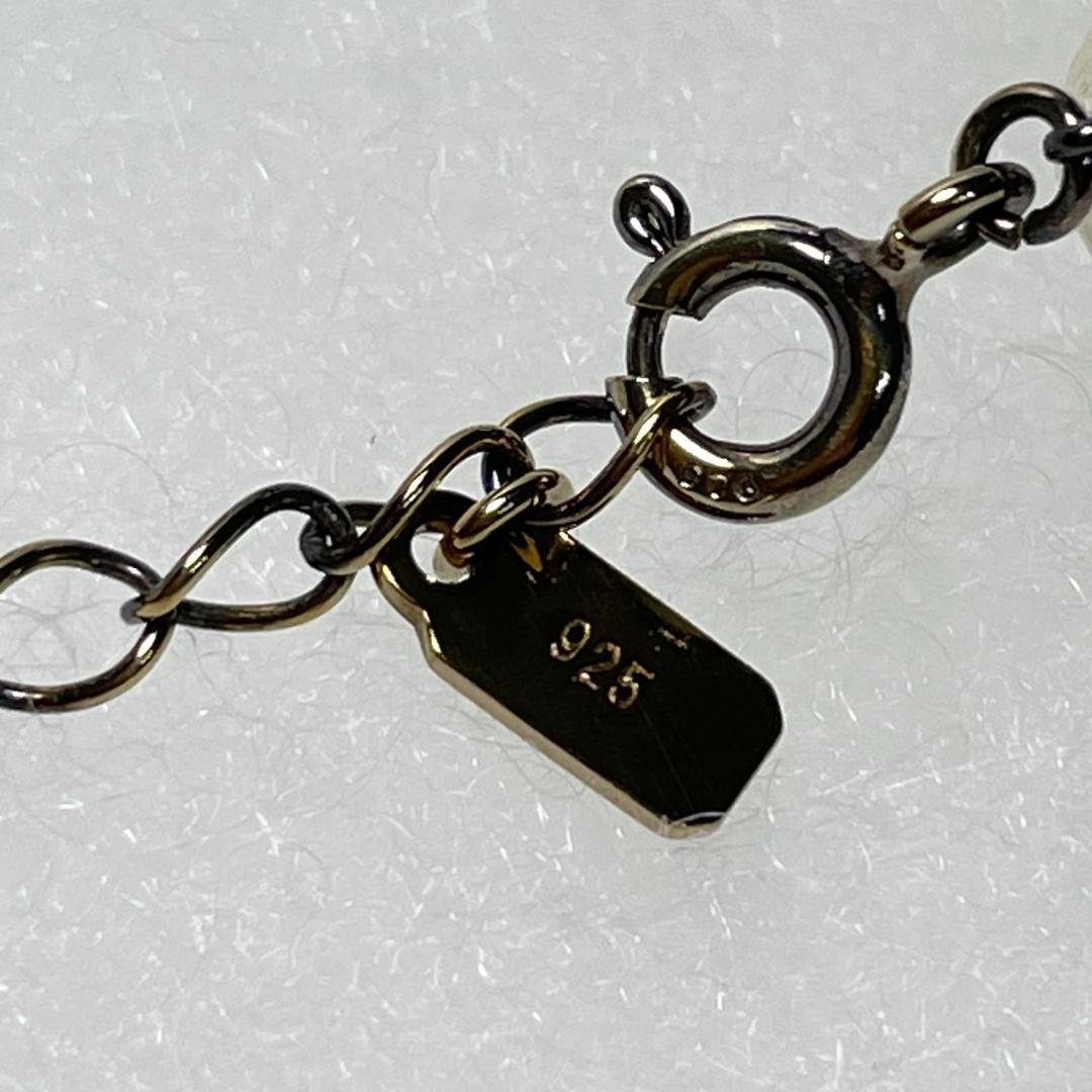 箱付き✨ ete エテ ネックレス 925 パール風 アクセントポール ホワイト