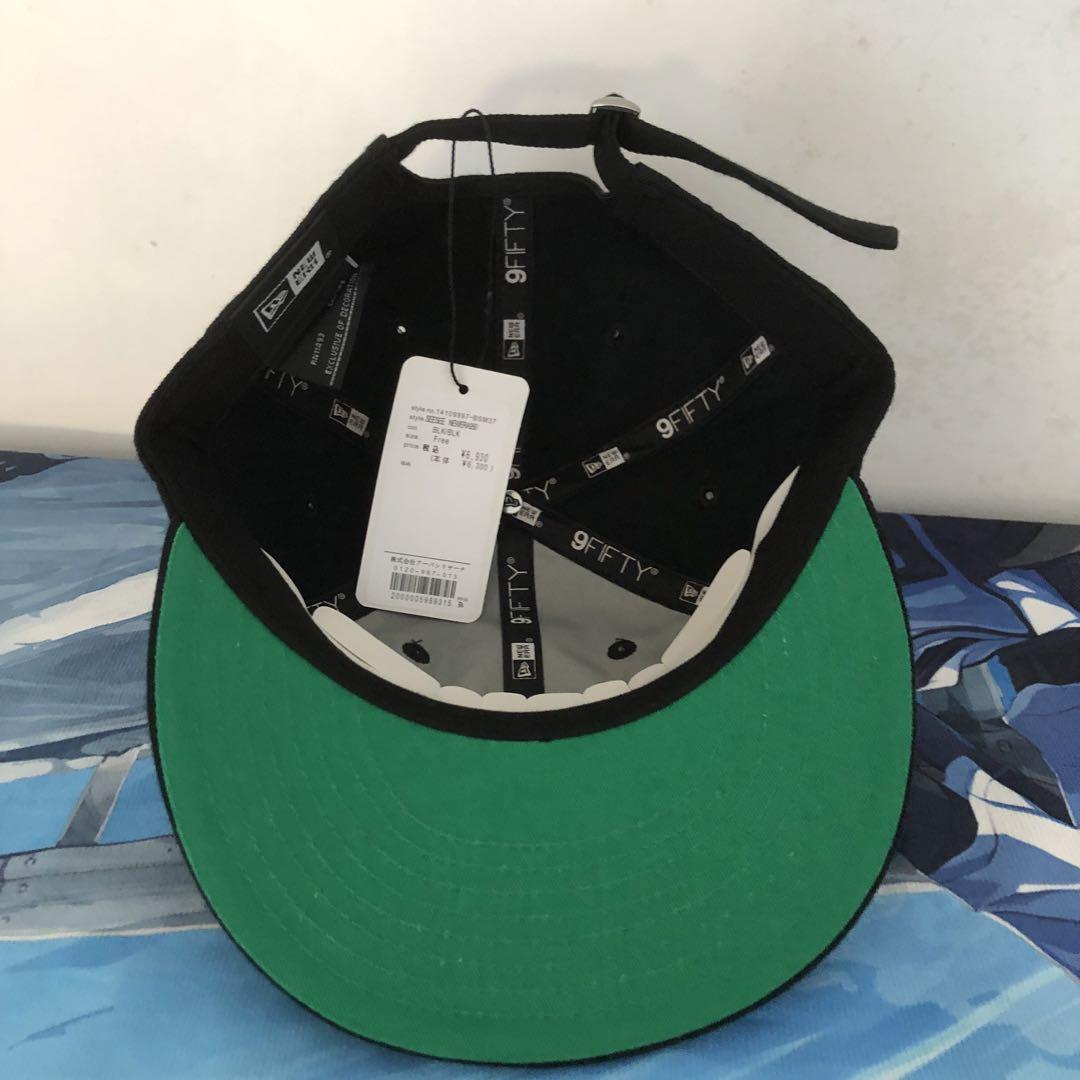 SEESEE NEWERA 950 CAP BLACK ブラック