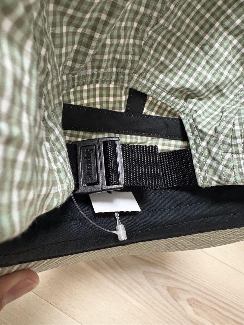 Supreme 25ss Cordura® Plaid Camp Cap 緑