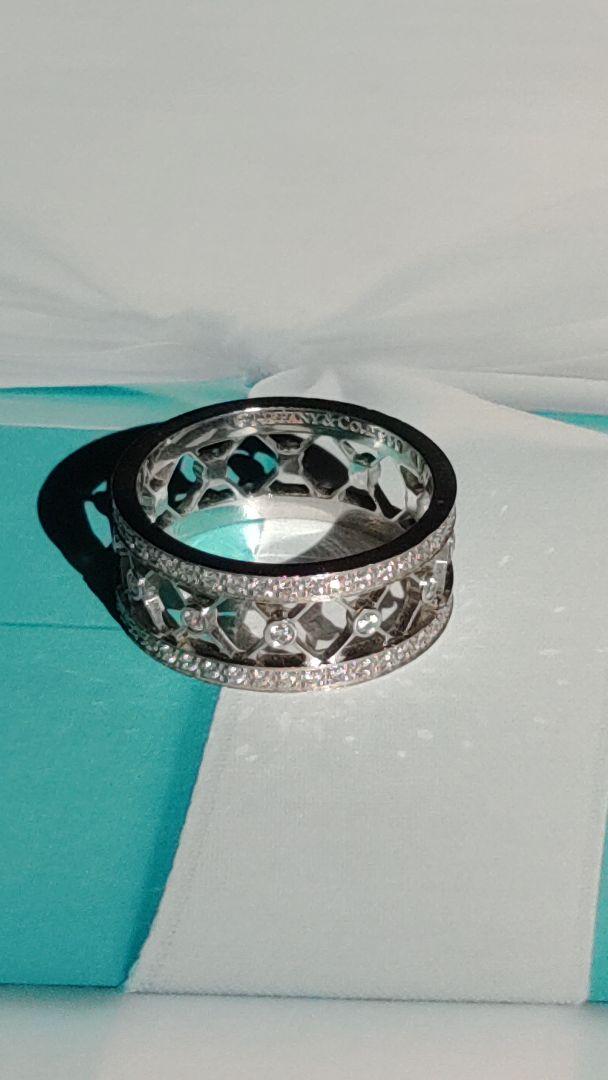 ❤️Tiffany &Co Diamond0.50ct/pt950/13.5号
