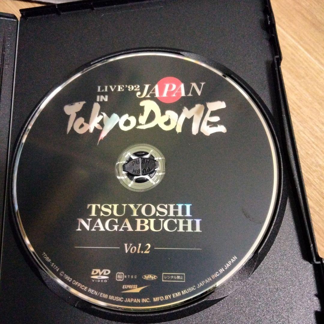 ほぼ新品】長渕剛DVD LIVE'92”JAPAN”IN TOKYODOME