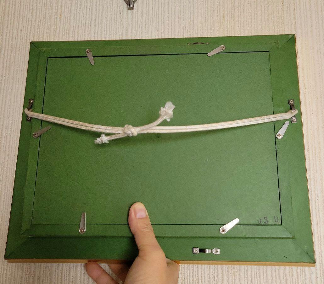 小品 油絵 (額縁入) 風景画