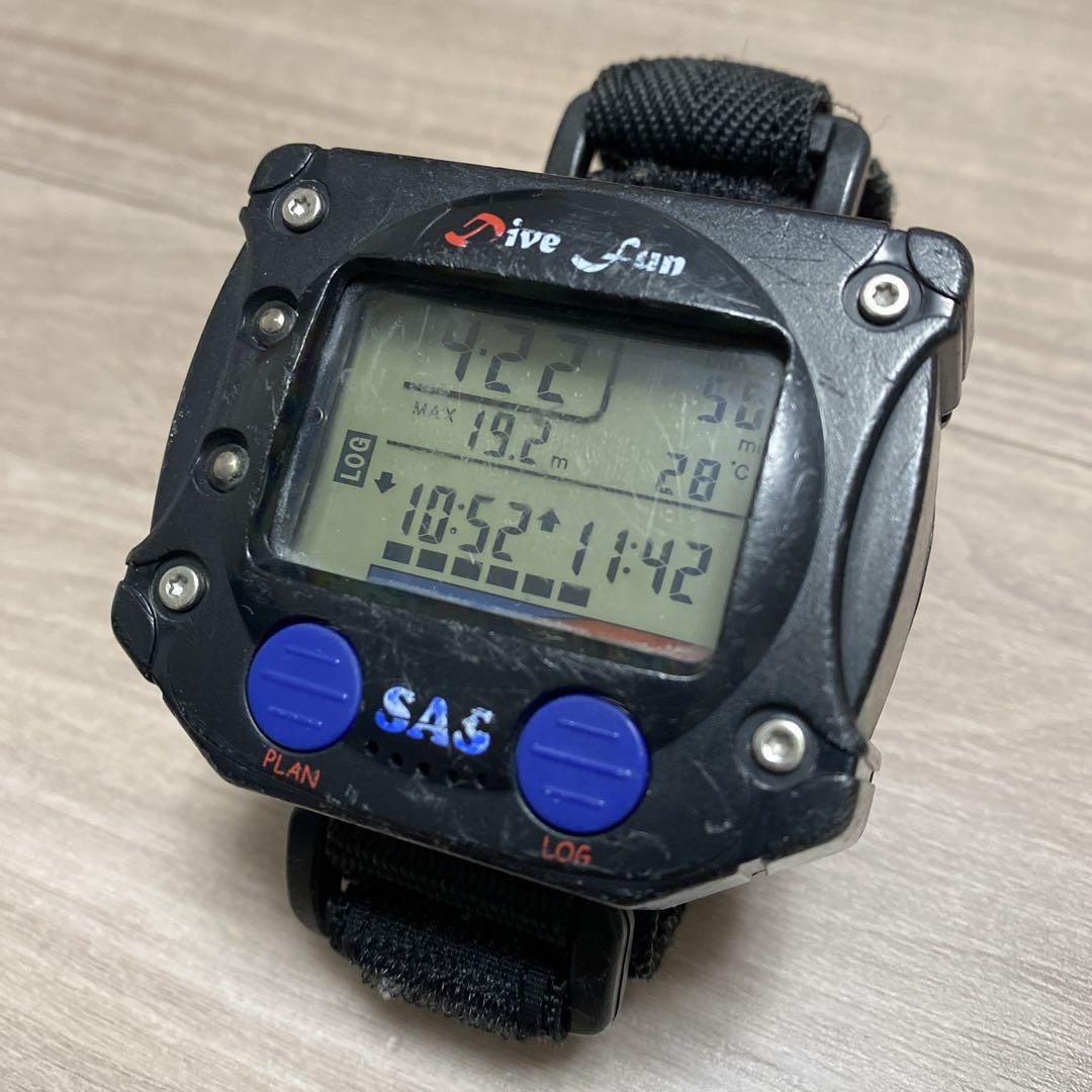 ◆SAS ダイブコンピューター ダイビング時計　動作品