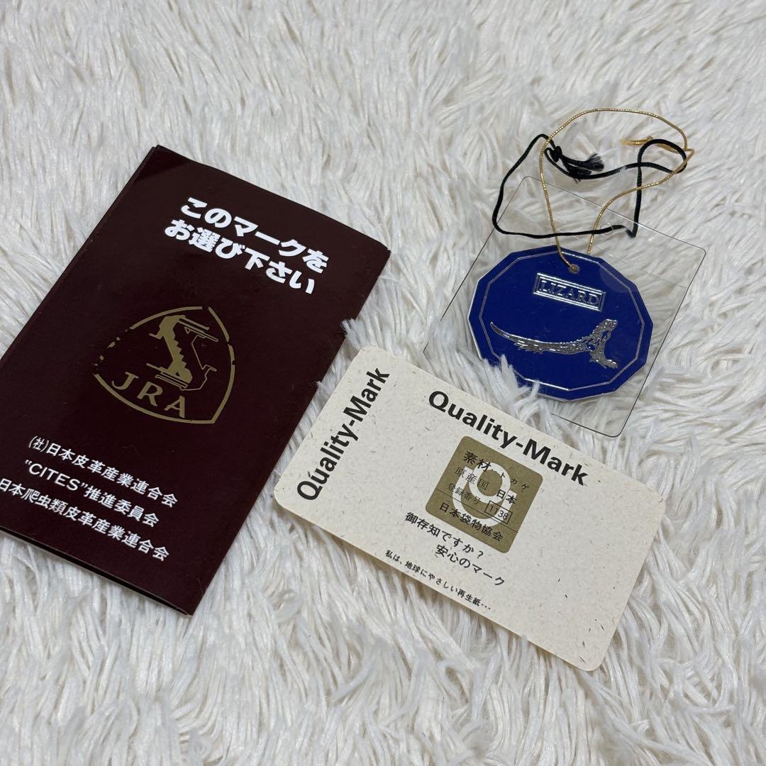 外観美品✨ JRA認定 ハンドバッグ リザード トカゲ ゴールド金具 バック 外観美品✨ JRA認定 ハンドバッグ リザード トカゲ ゴールド金具