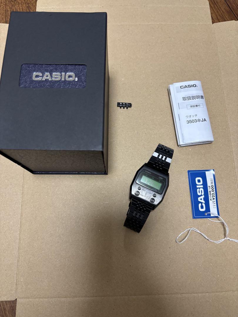 CASIO カシオ premium A1100B-1JF レトロ デジタル腕時計