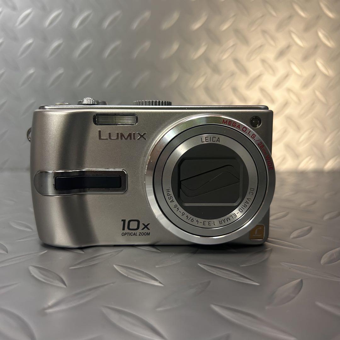 美品】パナソニックLUMIX DMC-TZ3 付属品多数 シルバー 訳あり品