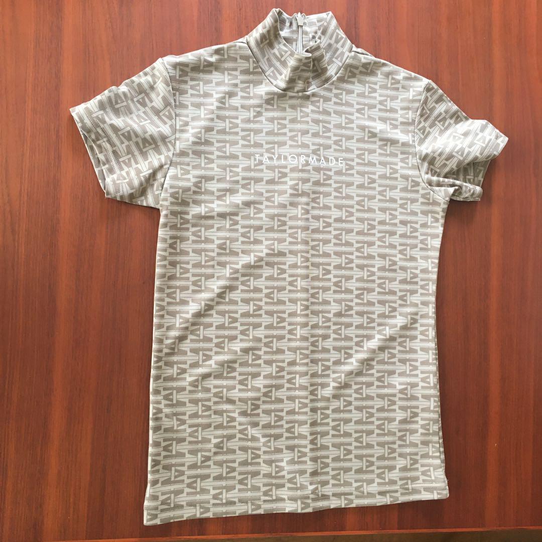 Taylor Made テーラーメイド モノグラムモックネックシャツ 長袖 M