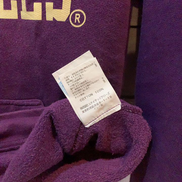 直販販売済み 【希少・美品】UCLA カレッジ パーカー パープル S 直販販売済み 【希少・美品】UCLA カレッジ パーカー パープル S