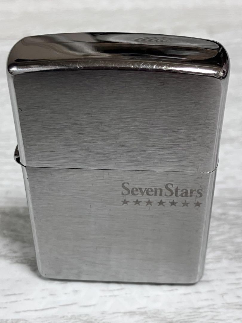 Zippo。Seven Stars 。中古。
