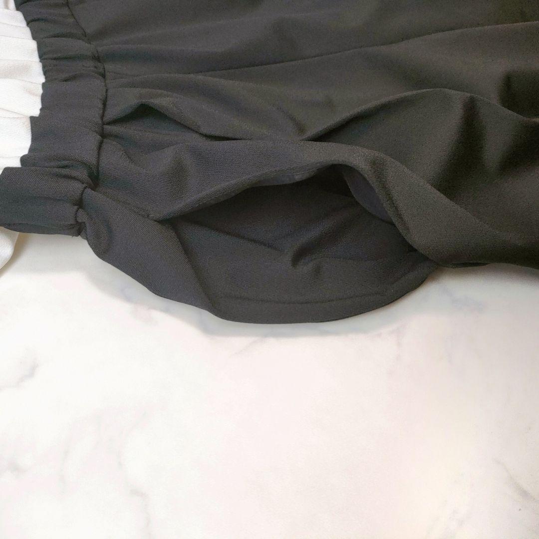 【美品】VERY コラボ EUCLAID ストレッチ ラッセル オールインワン