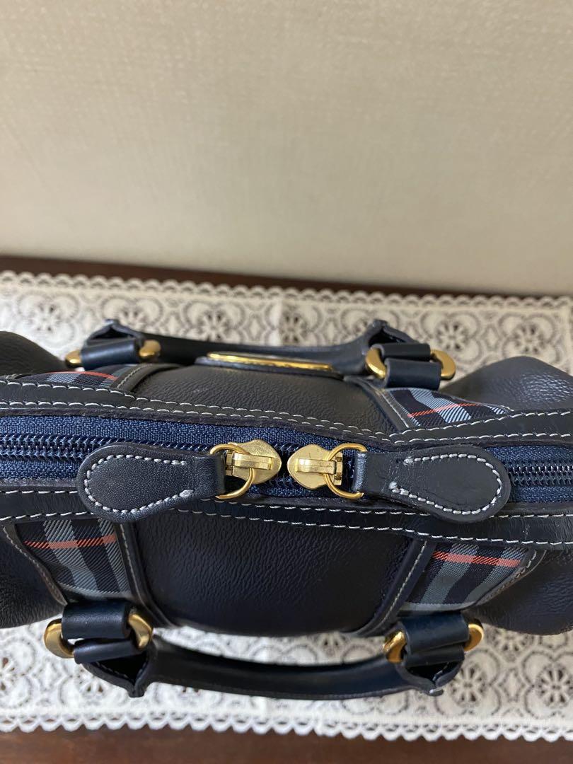 バーバリー Burberry ゴルフ シューズケース シューズバッグ ネイビー