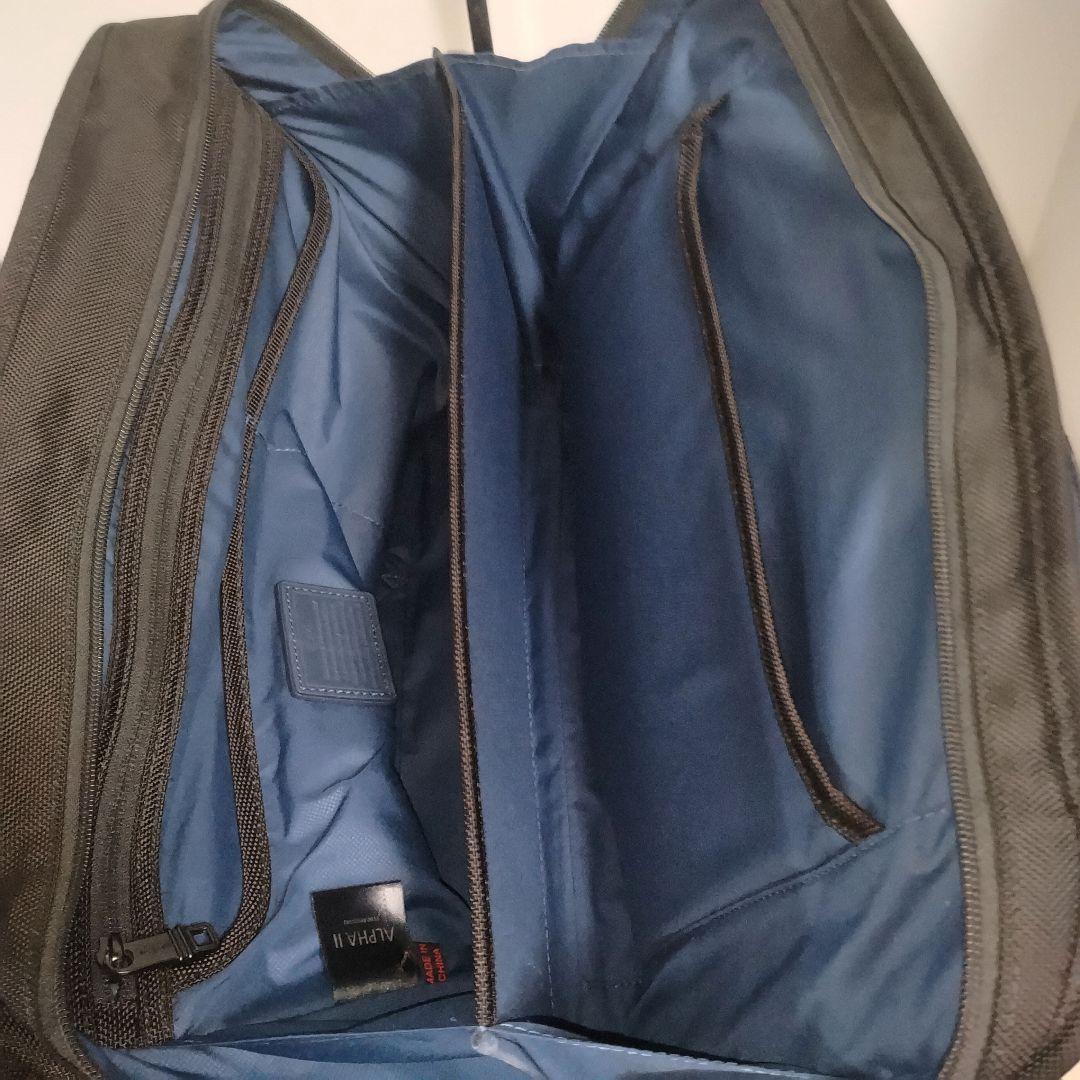 TUMI エクスパンダブル オーガナイザー ラップトップ ブリーフ ALPHA3