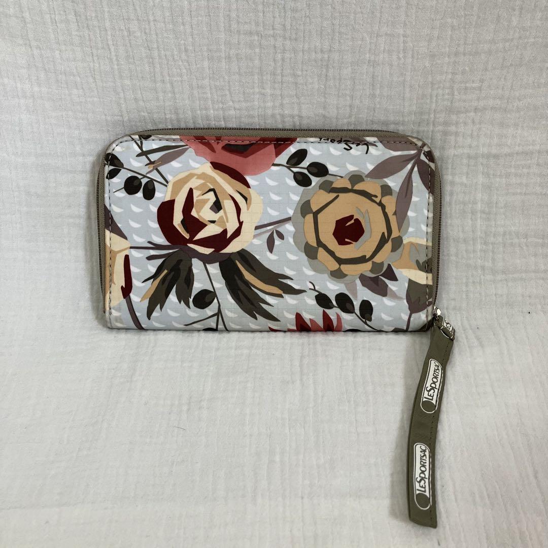 レスポートサック　長財布　花柄