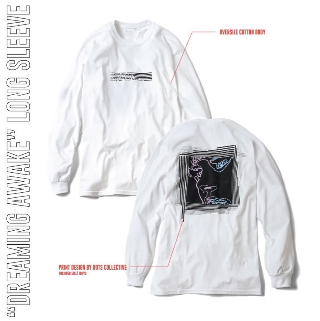 新品!! OVER (All) Tシャツ 白色 Lサイズ coldrain