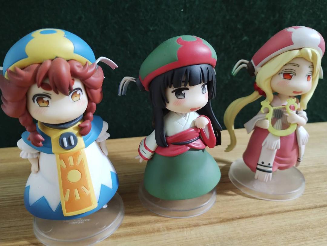 ハクメイとミコチ ちょびるめ フィギュア 　 ハクメイ ミコチ コンジュ　セット