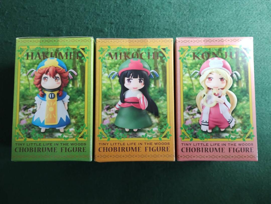 ハクメイとミコチ ちょびるめ フィギュア 　 ハクメイ ミコチ コンジュ　セット