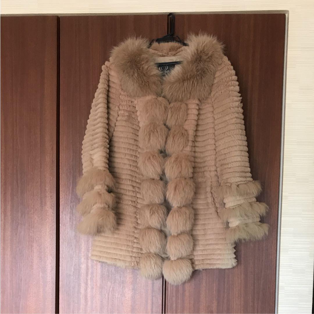 あまりにも≅ ♡cocon o o iYwdM-m49770533355 japan リアルファーコート最終値下げ♡ アウター