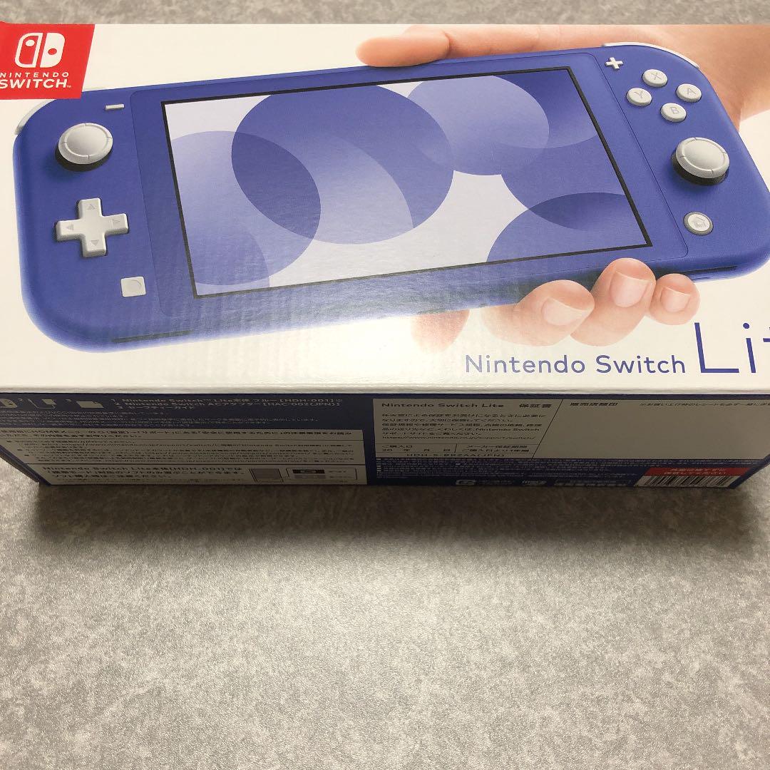 44%割引ブルー系話題の人気 新品未使用NINTENDO SWITCH LITE ブルー