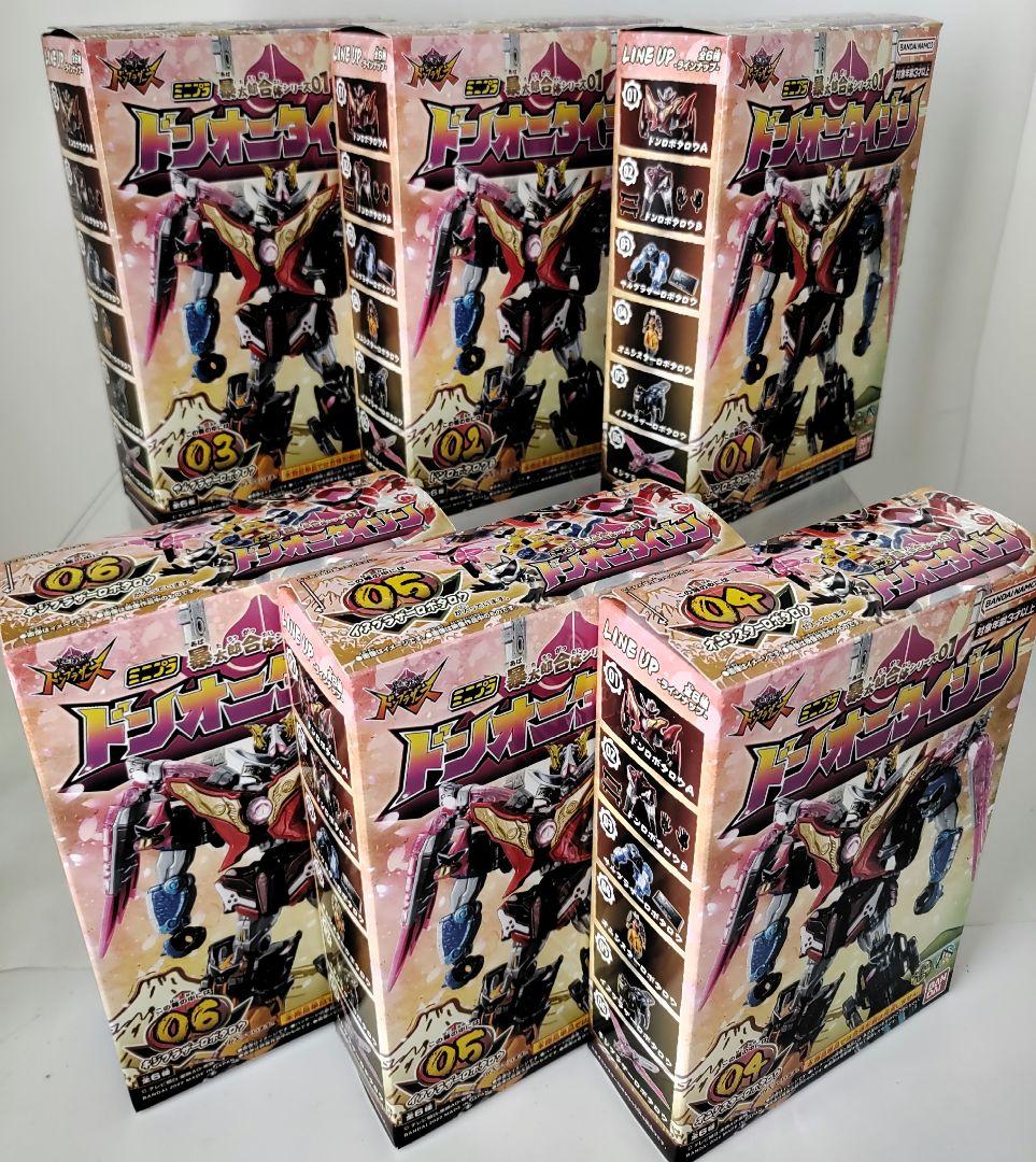 未開封品　ミニプラ　ドンオニタイジン　虎龍攻神 & オミコシフェニックス セット ミニプラ 暴太郎合体シリーズ02 虎龍攻神 & オミコシ