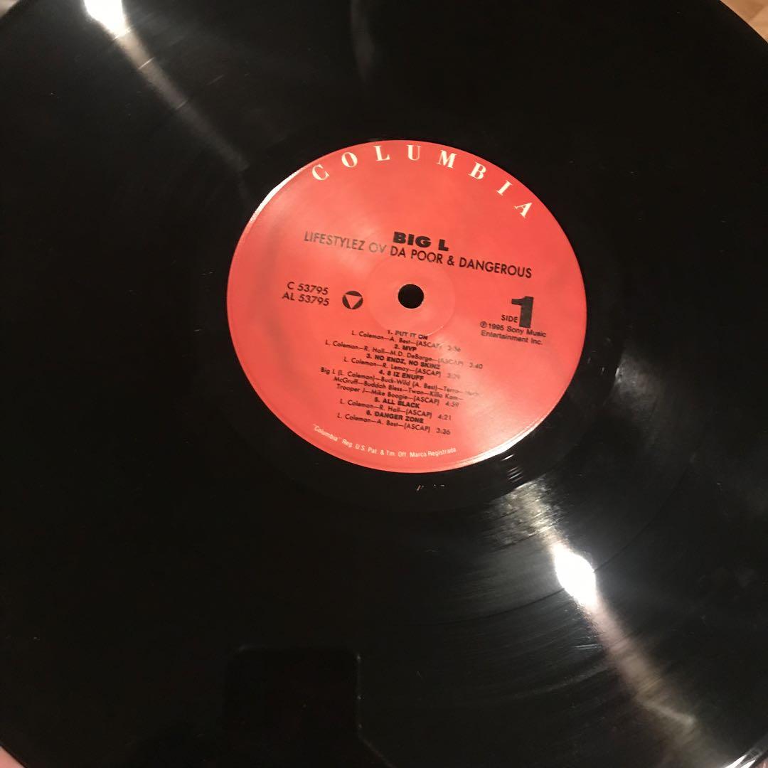 洋楽 BIG L LIFESTYLEZ OV DA POOR DANGEROUS LP