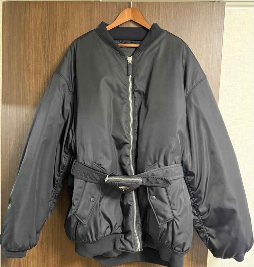 プラダ Re Nylon リ ナイロン 22AW ナイロン ボンバージャケット