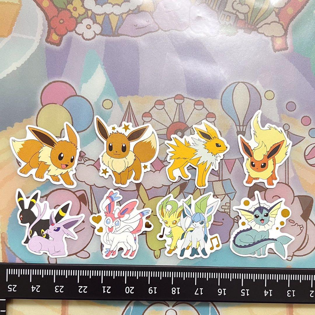 ポケモンスナック　シール　ブイズ ポケモンスナックシール 全40種セット