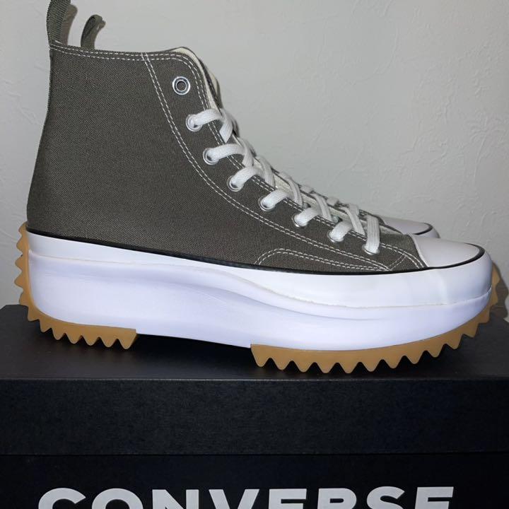 超激得豊富な 新品 CONVERSE RUN STAR HIKE HI カーキ 28.0cm V3847-m49776366131 格安日本製