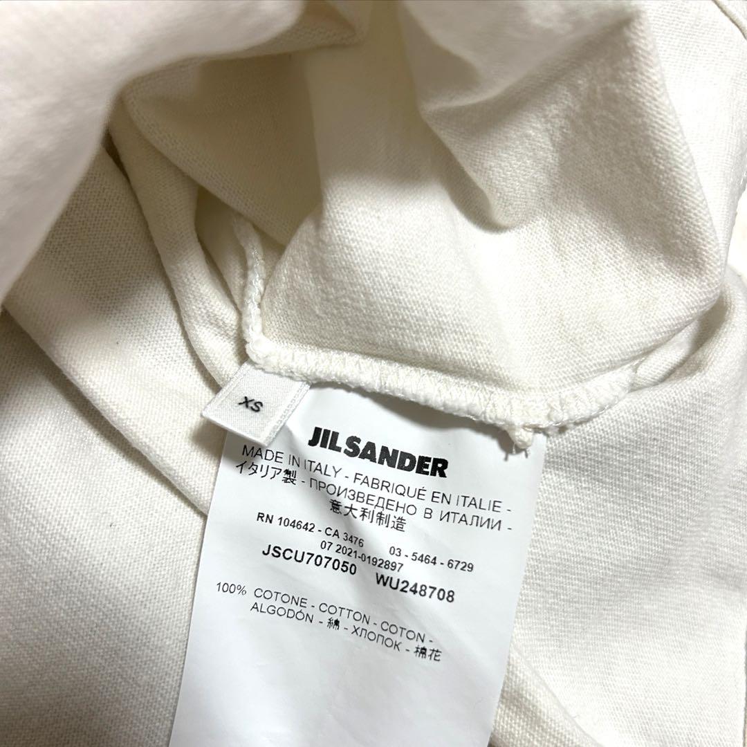 一*郎様 JILSANDER ロゴ プリント Tシャツ レディース XSサイズ