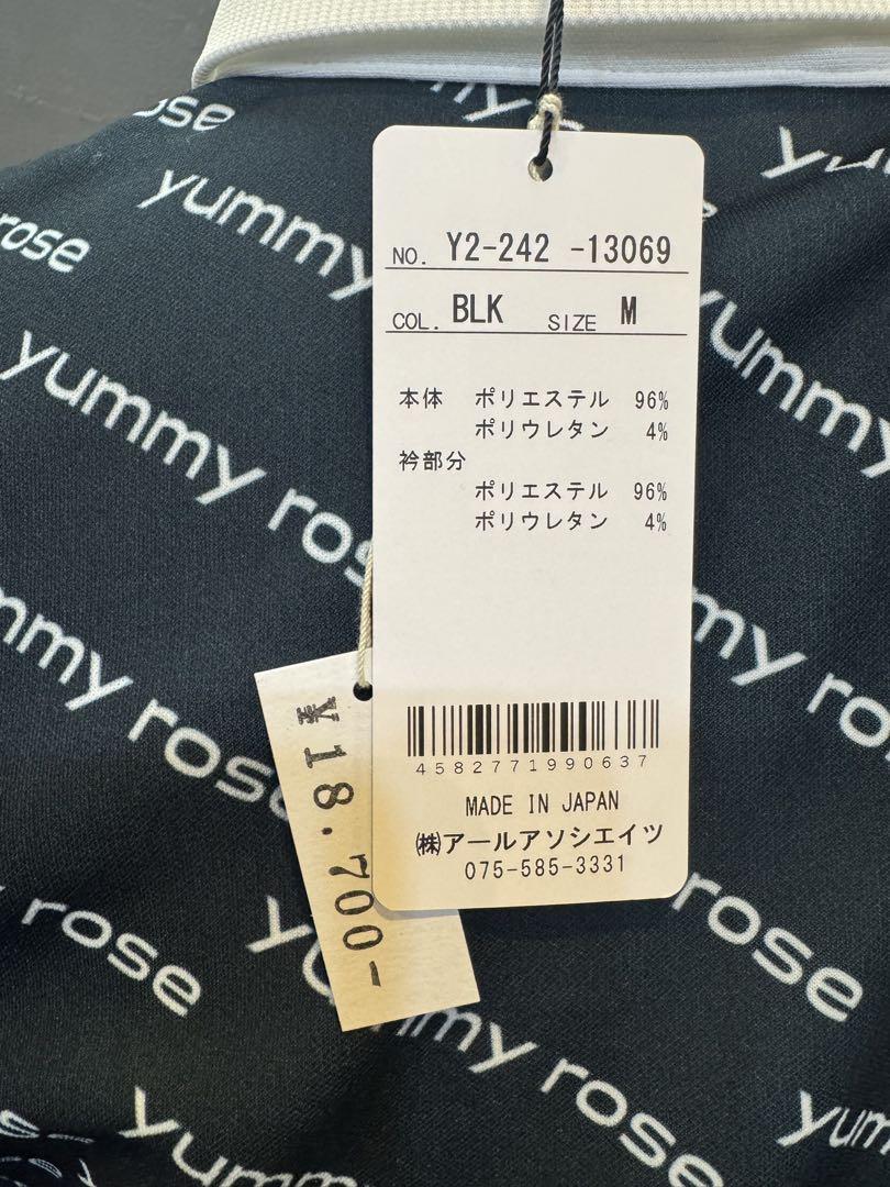 yummy rose ゴルフシャツ ノースリーブ　M