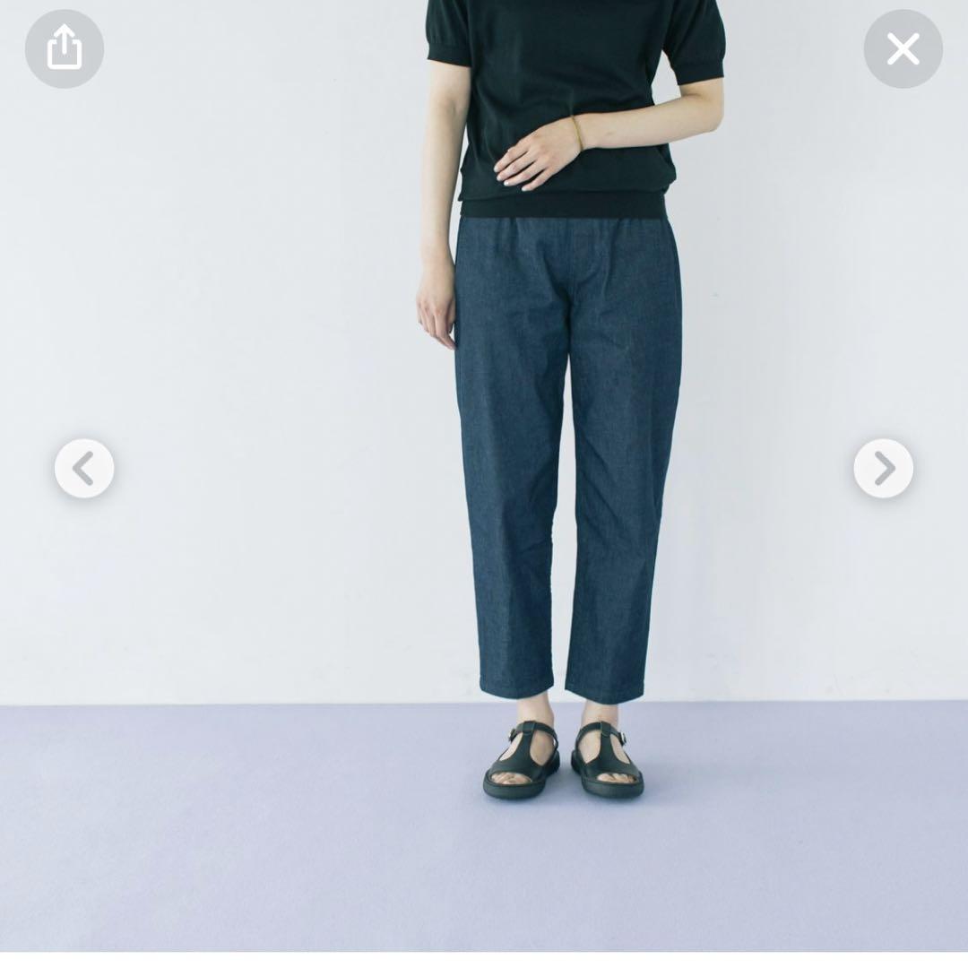 【おまけ付】 北欧暮らしの道具店 レイヤード上手なペグパンツ（Mサイズ） パンツ