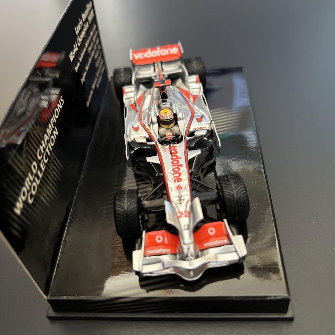 世界有名な 希少】Lewis Hamilton 2008. Champion World ミニカー