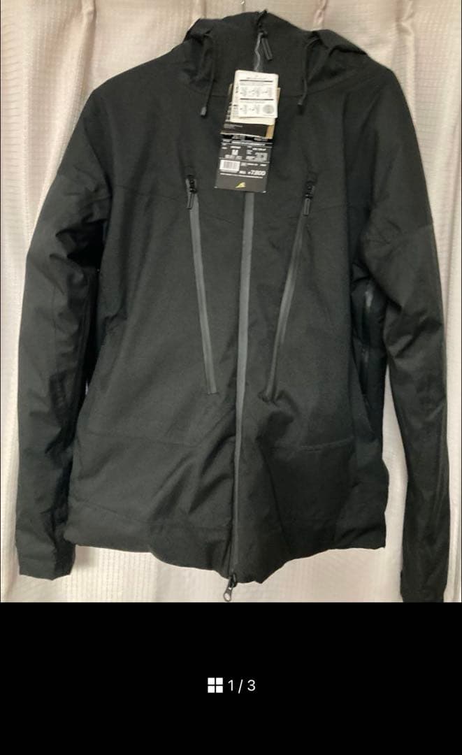 週末 ワークマン イナレム 防水防寒コート黒MM・WORKMAN