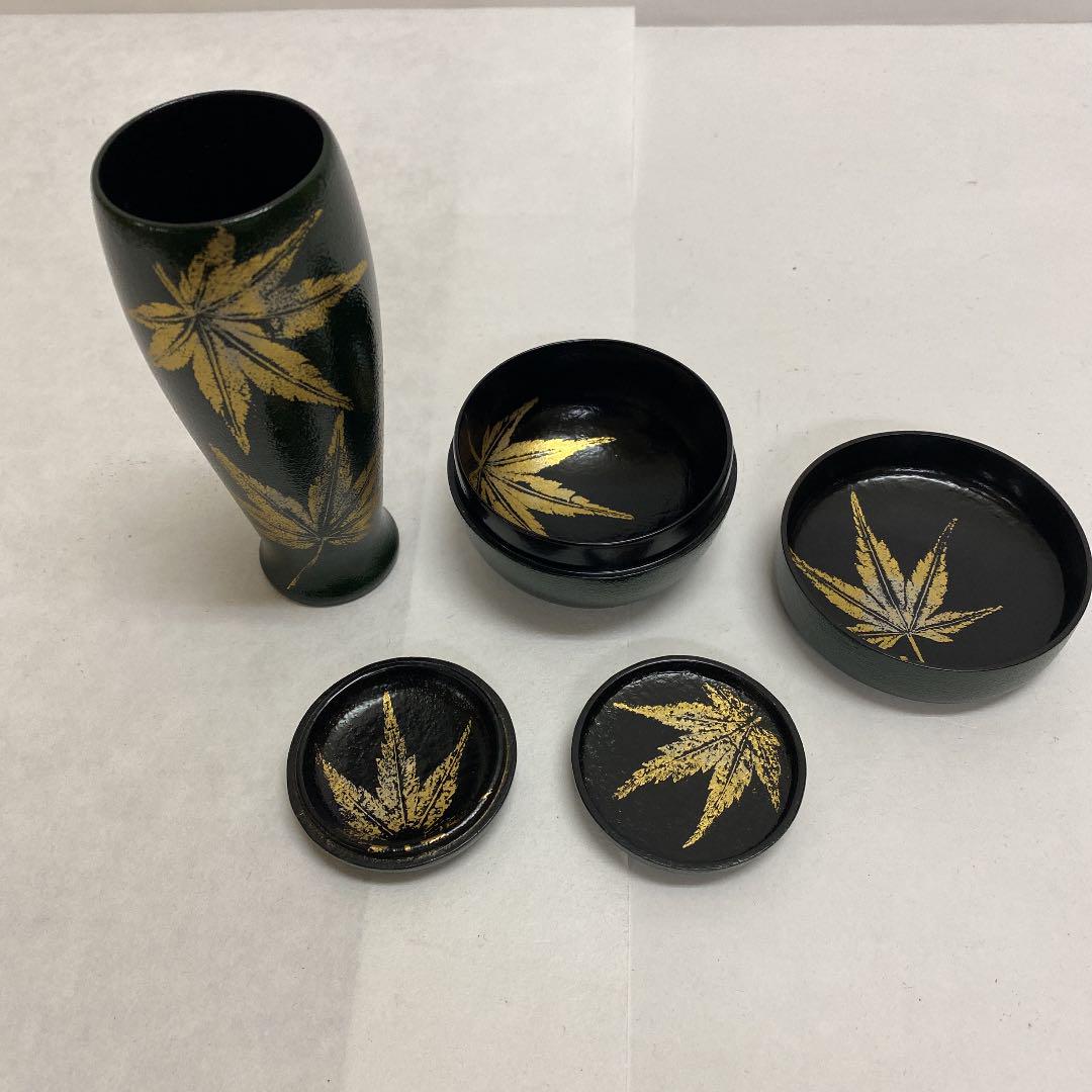 特価超歓迎 茶箱用3点セット 春斎作 80dOA-m49781543323 青漆タタキ塗り 大人気得価