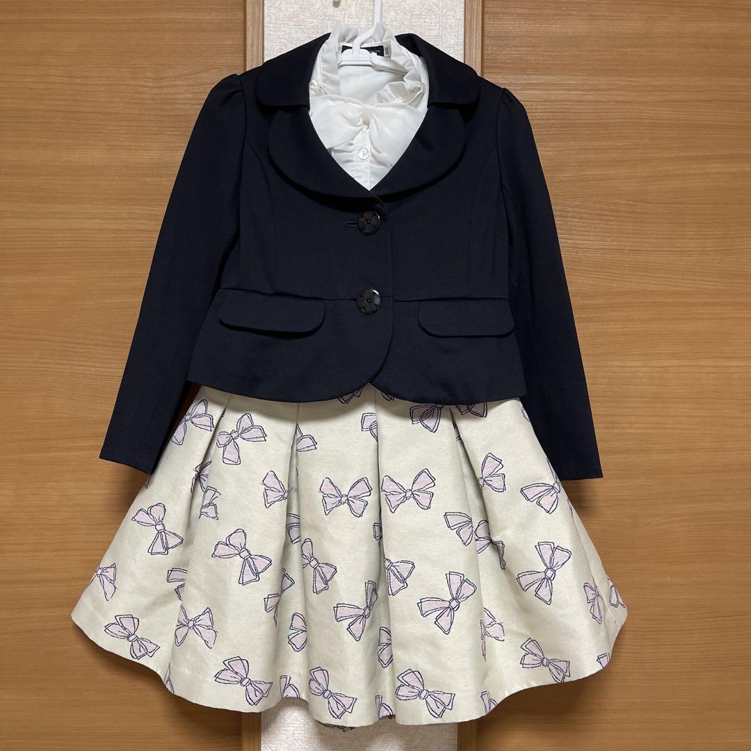 トッカ TOCCA フォーマル セット ジャケット リボンワンピース 120 - メルカリ トッカ TOCCA フォーマル セット ジャケット リボンワンピース 120 - メルカリ